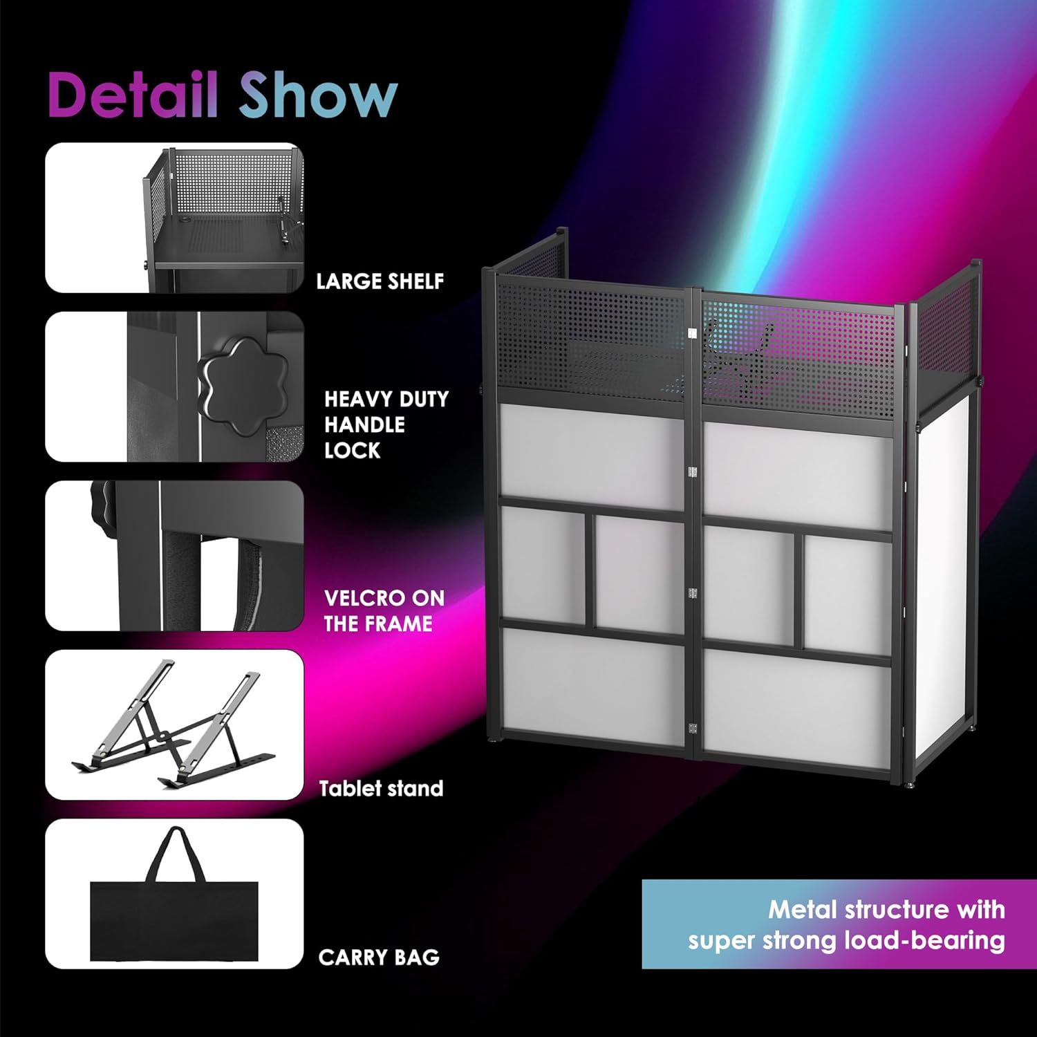 Portable Dj Facade Booth Portable DJ Facade Booth