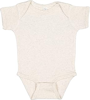 Rabbit Skins Rabbit Skins Baby Bodysuit Girl & Boy | Newborn 0-3 Months to 24 Month Toddler, Snap Easy Closure (4400)