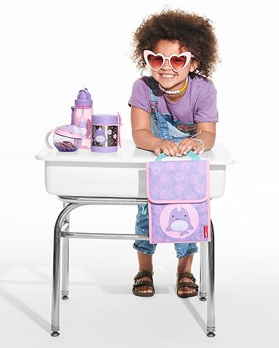 Miniatura 6 de Skip Hop - Taza de aperitivos para bebé diseño de búho Taza de aperitivos Narwhal