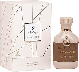 EMBAROUGE URBAN OUD Unisex Fragrance | Perfume for Men and Women | Wood Top note | 100 ml pack | 3.4 Fl. Oz. | Oriental and Fougere fragrance | Gift for Men and Women | Eau de Parfum EDP