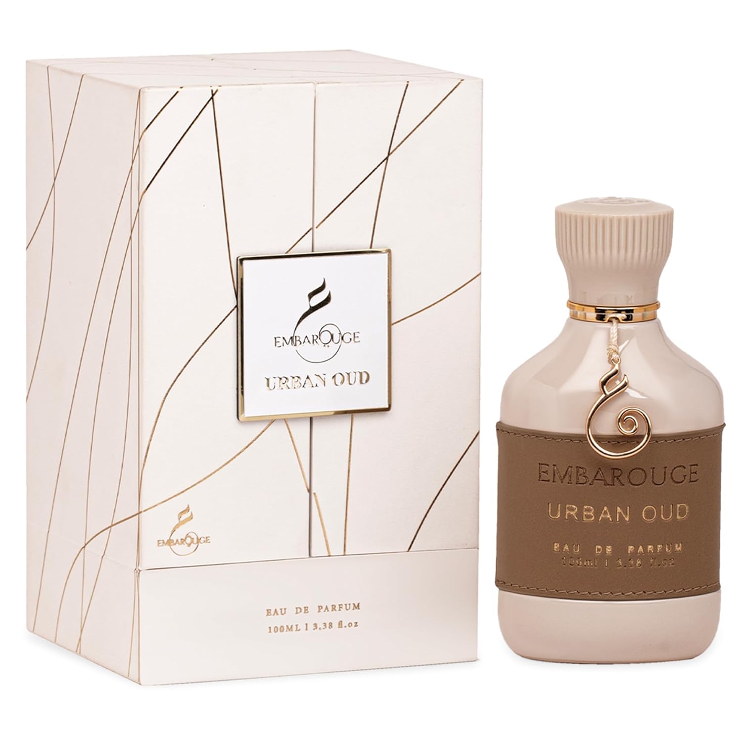 EMBAROUGE URBAN OUD Unisex Fragrance | Perfume for Men and Women | Wood Top note | 100 ml pack | 3.4 Fl. Oz. | Oriental and Fougere fragrance | Gift for Men and Women | Eau de Parfum EDP