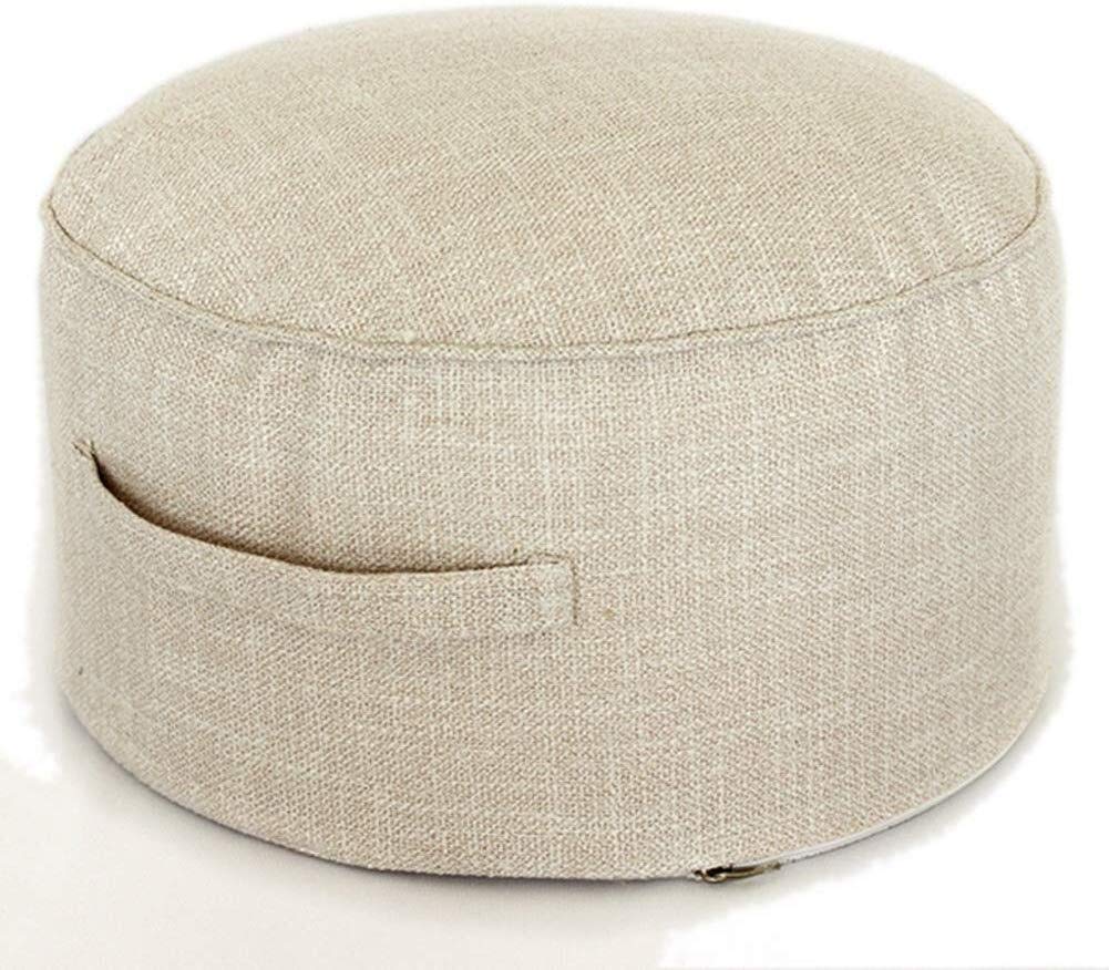 Reposapiés para ducha infantil desmontable de lino natural C