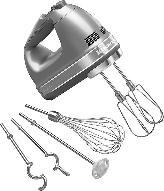 KitchenAid 9Speed Digital Hand Mixer with Turbo Beater II Accessories