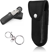 Oxford Fabric Sheath for Folding Knife and Knife with Belt Ring - Nylon