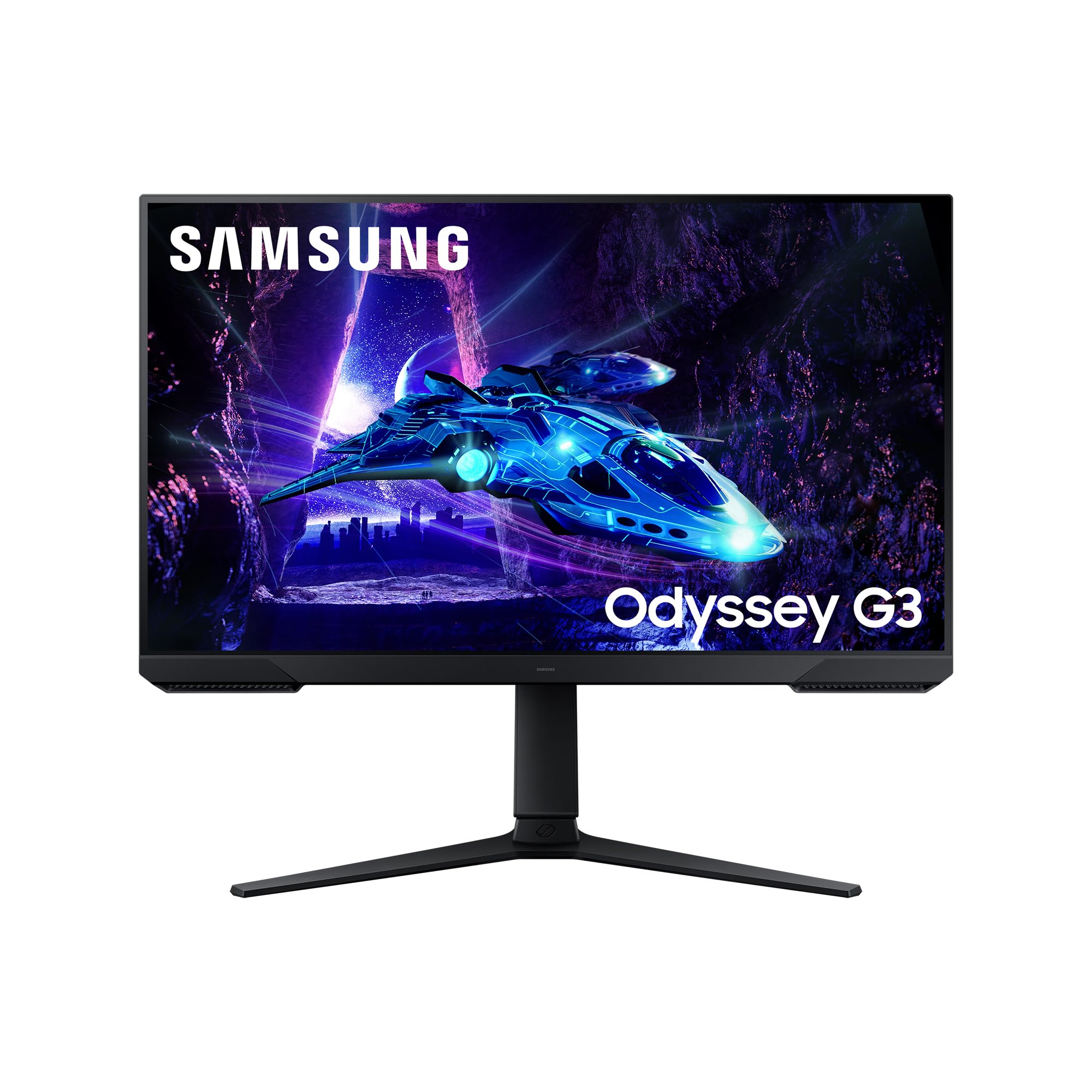Samsung Écran PC Gaming Odyssey G30D 27'', 180Hz, 1ms, VA, Full HD (1920x1080), 3000:1, Ajustable en hauteur, pivotable, orientable, inclinable, LS27DG302EUXEN