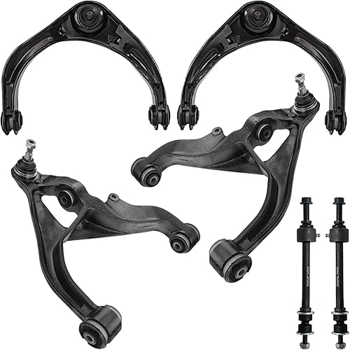 Miniatura 31 de Detroit Axle - Kit de brazos de control inferiores delanteros para Jeep Grand Cherokee Dodge Durango 2011-2015 2012 2013 2014, 2 brazos de control