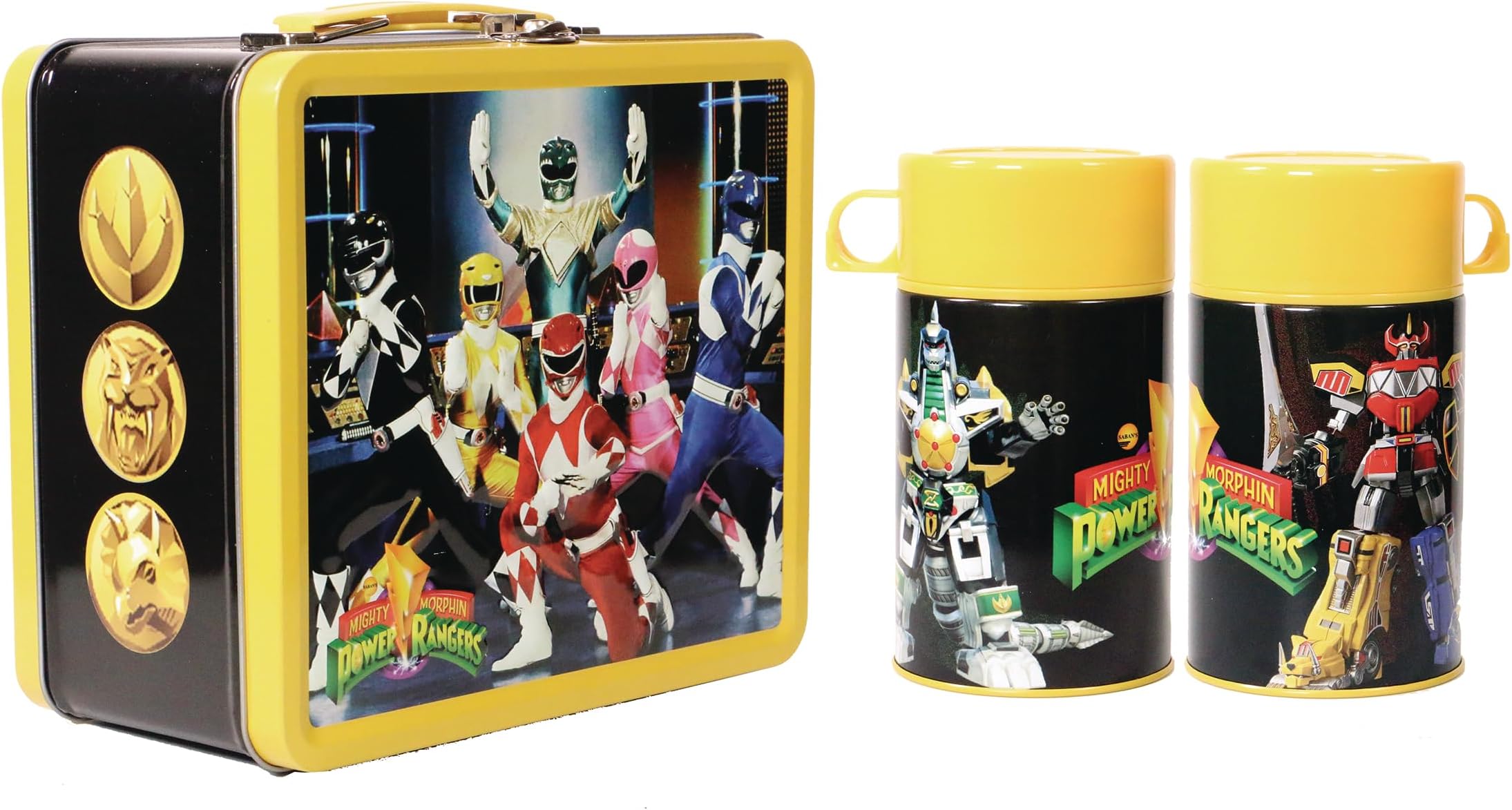 Surreal EntertainmentPower Rangers Previews Exclusive Tin Titans Lunchbox & Beverage Container