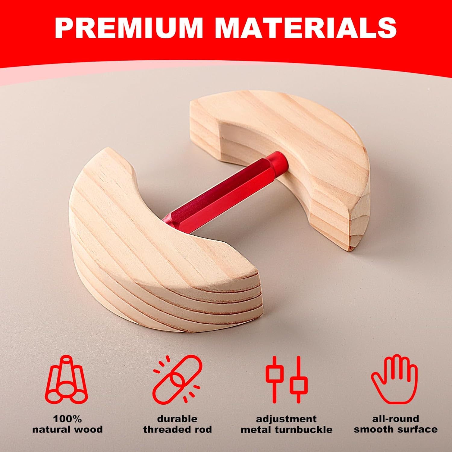 Hat Stretcher, Hat Stretcher for Fitted Hats Size 7 to 8 3/8, Cowboy Hats Jack, Reshaper Extender Fit All Kinds of Caps - Image 3