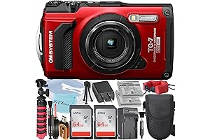 Olympus Action Camera TG-7 with Professional Accessory Kit