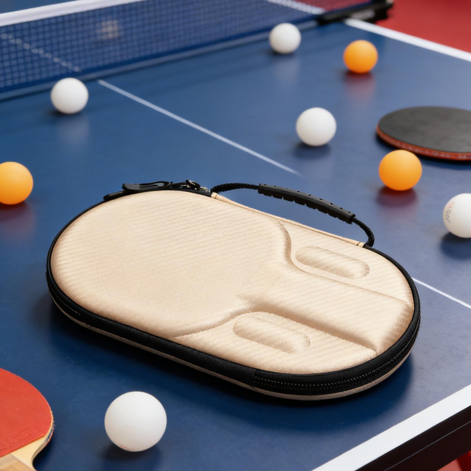 Valigetta rigida per ping-pong, borsa per il trasporto, per bambini, adolescenti, giocatori di club, squadre scolastiche, appassionati di torneo, palestra, atleti, parchi, campi estivi