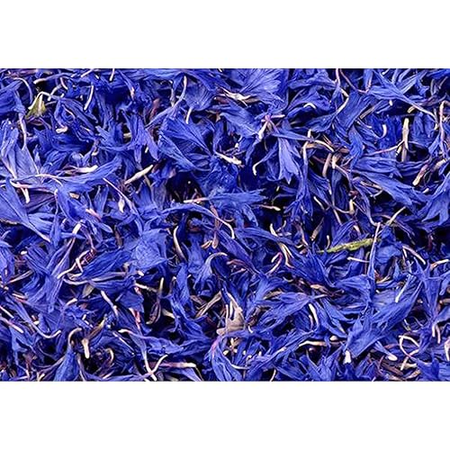 PNANA Mezcla de flores de primavera, pétalos comestibles de aciano, flores de hierbas para lattes caseros, mezclas de té, sales de baño, regalos,