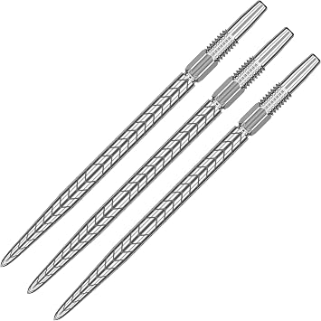 Target Darts Swiss Point Dart Points, RVE 3 Pack Set of Tips 26MM/30MM/35MM/40MM Gold/Silver/Black | Change Dart Points, Swiss Storm Points, Professional Darts Accessories