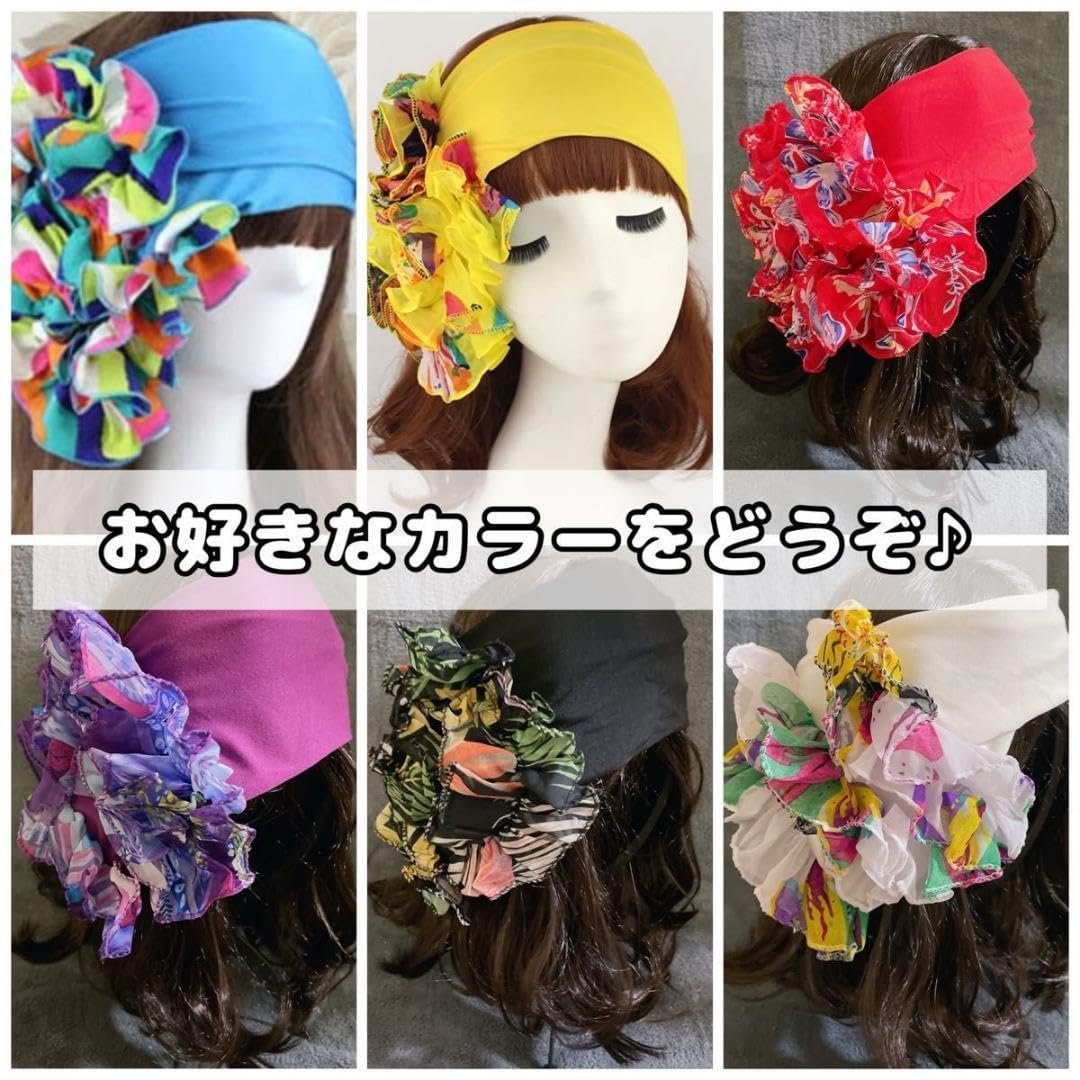 Amazon.co.jp: 白 ホワイト ターバン 衣装 ベリーダンス ヘア