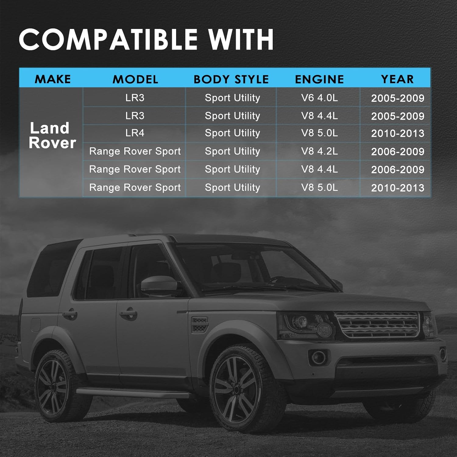 LR064520 Spare Tire Hoist Assembly Winch Carrier Lifter Fit for Land Rover LR4 2010-2013 | Fit for LR3 2005-2009 | Fit for Range Rover Sport 2006-2013 Replaces OE LR010453,LR024145,LR039486