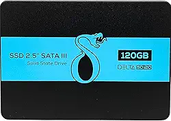 SSD Gamer 2.5 120GB SATA III Leitura até 550Mb/s e Gravação até 500Mb/s - Alto Desempenho para Jogos e Multitarefas