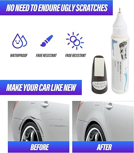 Miniatura 2 de ESEWALAS Removedor de arañazos de automóvil, pintura de retoque, reparación de arañazos de pintura de auto fácil y rápida, bolígrafo de pintura de