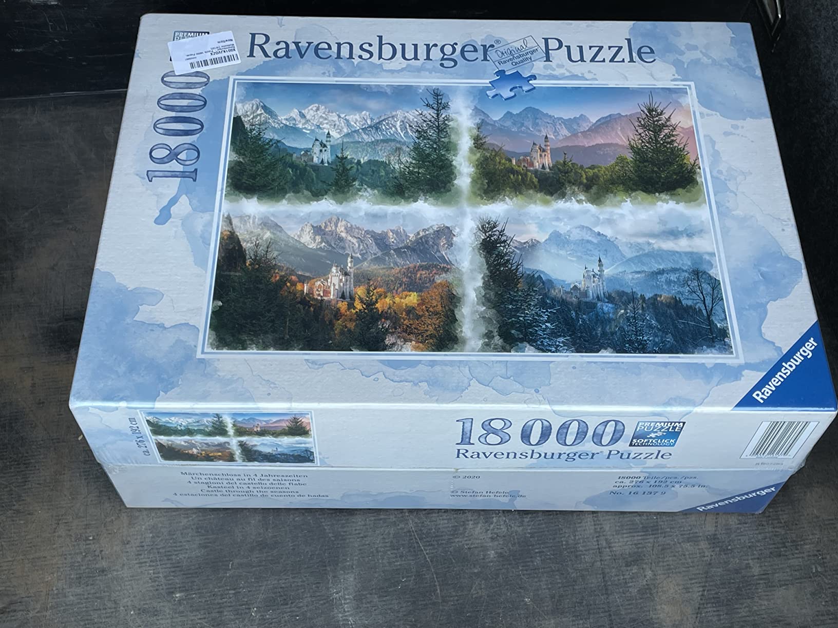 Puzzle Paradis au Soleil Couchant - 18000 pièces - Ravensburger