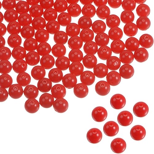 900 cuentas redondas de acrílico de 0.394 pulgadas sueltas de burbujas para manualidades, colores dulces surtidos para manualidades, pulseras,