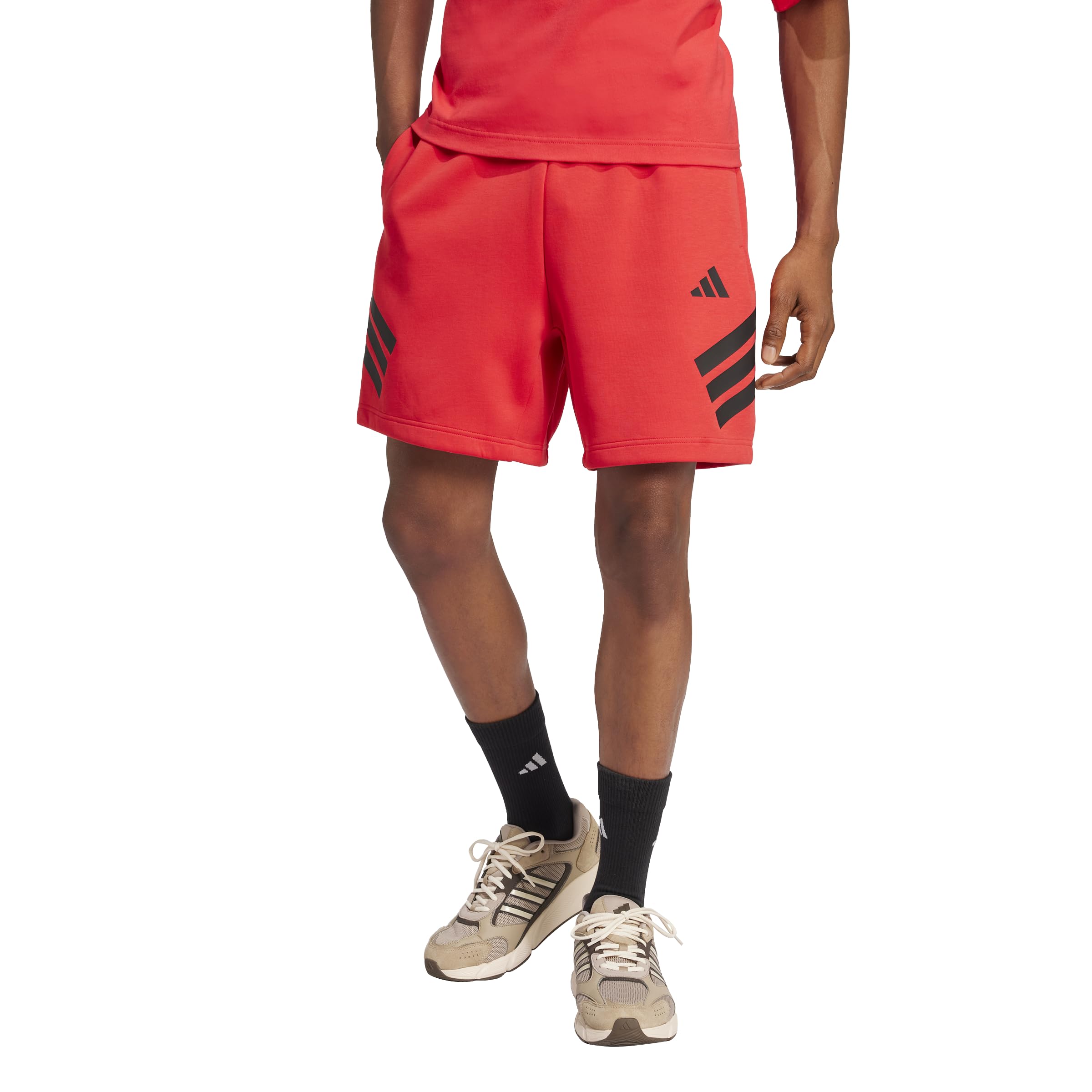 Adidas Mens Future Icons 3-Stripes Shorts