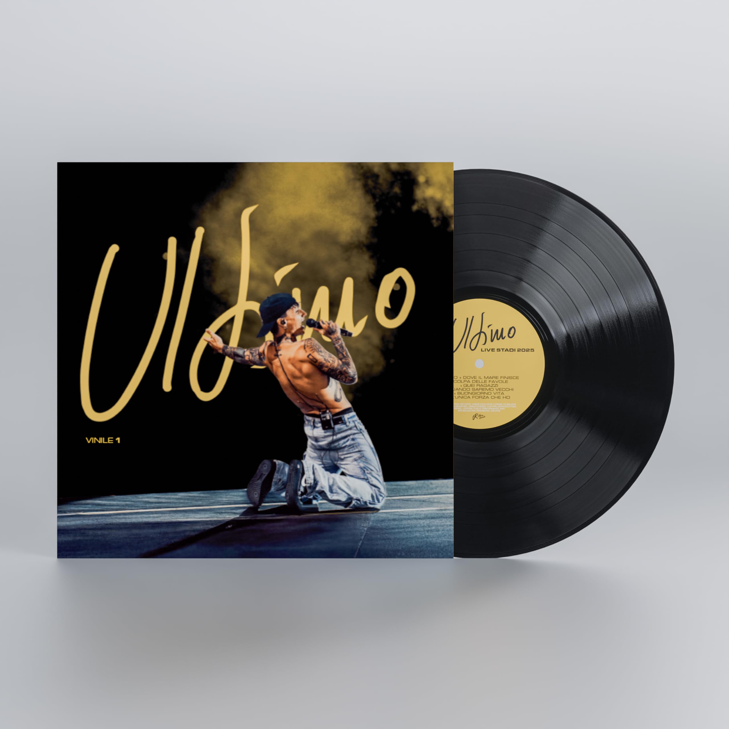 Ultimo Live Stadi 2025 - Box Triplo Vinile Autografato