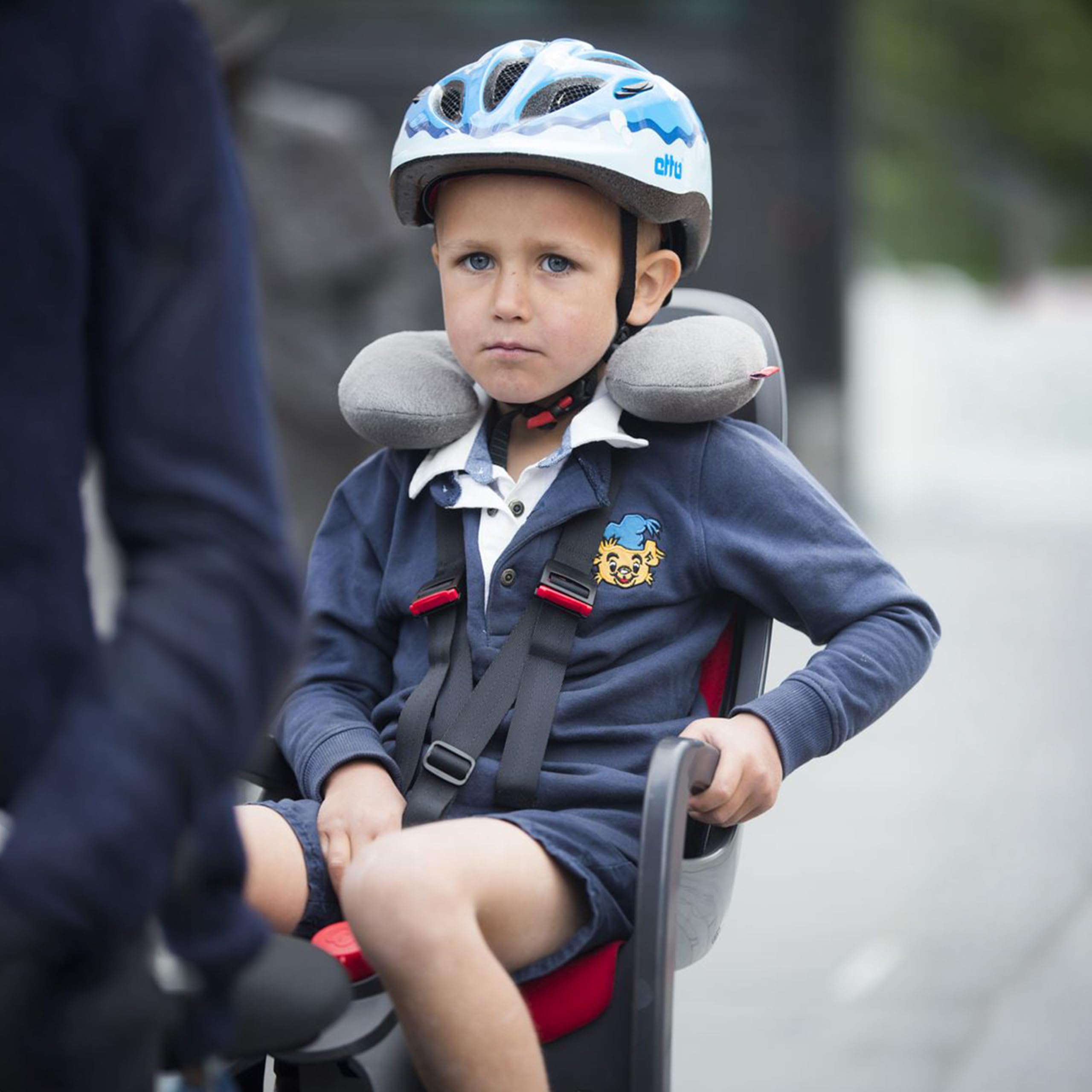 Hamax Porte Bébé Vélo Caress Vert/Noir Siège Inclinable 20° Sécurité 3 Points Protection Imperméable