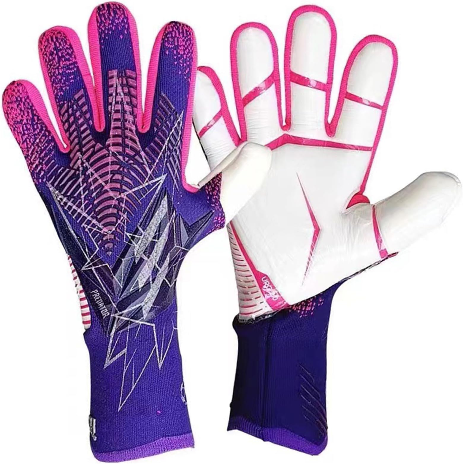 Gants De Gardien De But Junior – Taille 6 (enfant/garçon) – Bleu/vert – Latex