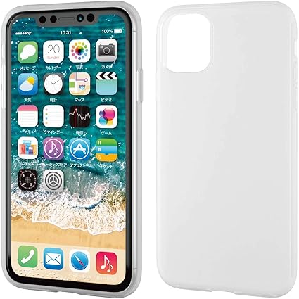 Amazon エレコム Iphone 11 ケース ハイブリッドシリコン 耐衝撃 シリコン ハードの2層構造が衝撃を分散 吸収する 細部までフィットする極み設計 クリア Pm A19chvsccr エレコム ケース カバー