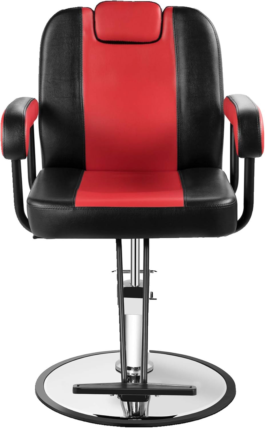 Funnylife Black/Red 2023 Upgraded Salon Professional Styling Salon Barbering Chair for All Purpose Hair Stylist Cutting Tattoo Chairs