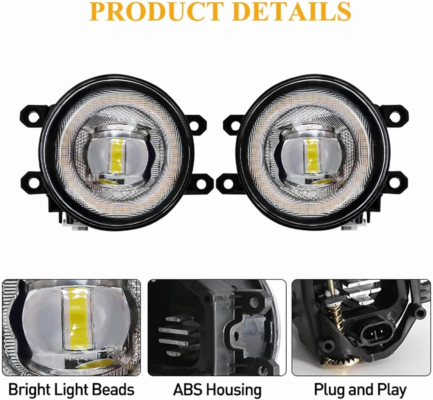 TIANWO トヨタ ハイラックス レボ 2015 2016 2017 2018 2019 防水カーアクセサリー用 LIGHT デイ