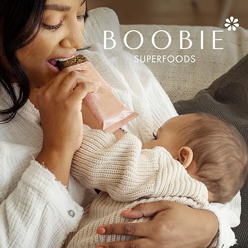 Miniatura 7 de Boobie Bar Superfood para lactancia y lactancia materna barras de 1.7 onzas, magdalena de arándanos, 6 unidades (paquete de 2)