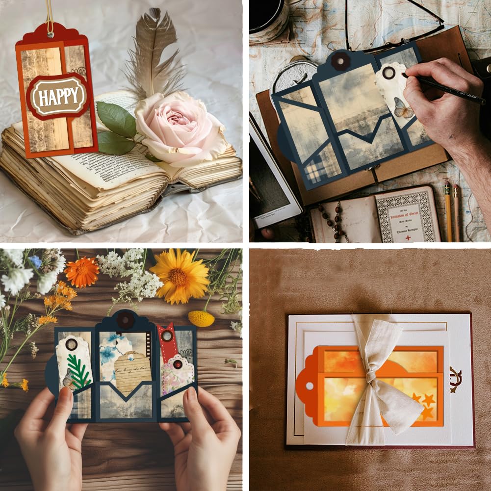 MAYJOYDIY Matrices De Découpe En Métal 3D Pour Pot De Fleurs