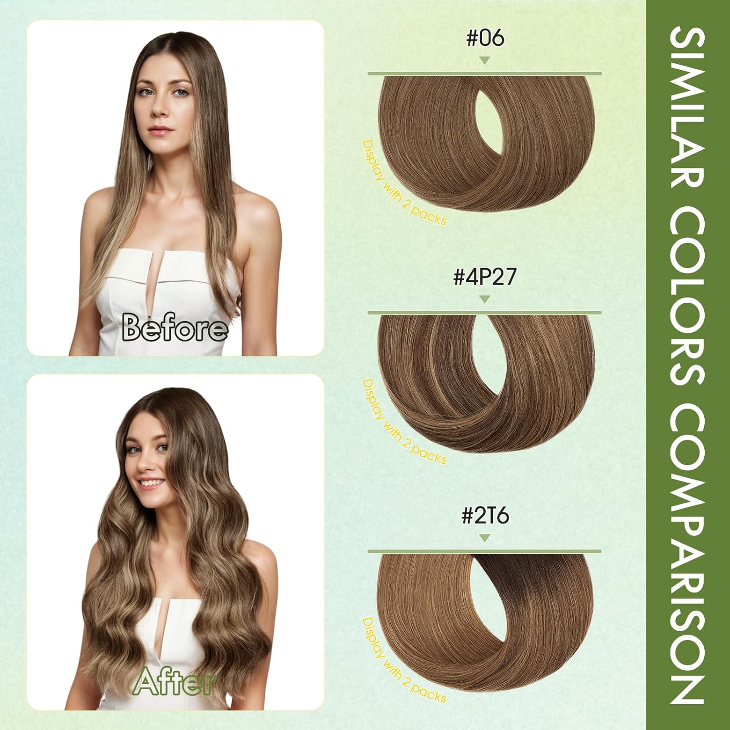 Hairro Human Hair Extensions Pre Bonded Microloop Fusion Hair Straight Micro Bead Micro Link Individual I Tipped Remy Hairpiece For Women 22 inch 50g 100 Strands #06 Light Brown