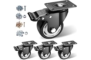 BOSGEOT 3" Caster Wheels: Premium Quality and Durability