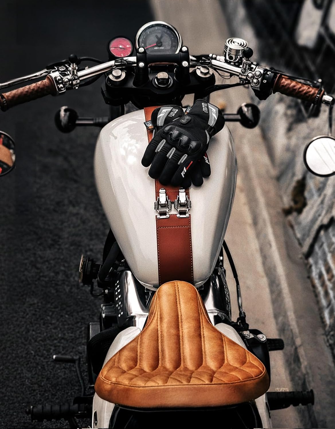 KEMIMOTO 2025 Version Heated Motorcycle Gloves for Men and Women Dual-Zone Control with Hard Protective Shields, 7.4V 3000mAh Rechargeable Battery, Waterproof, Touchscreen - Image 2