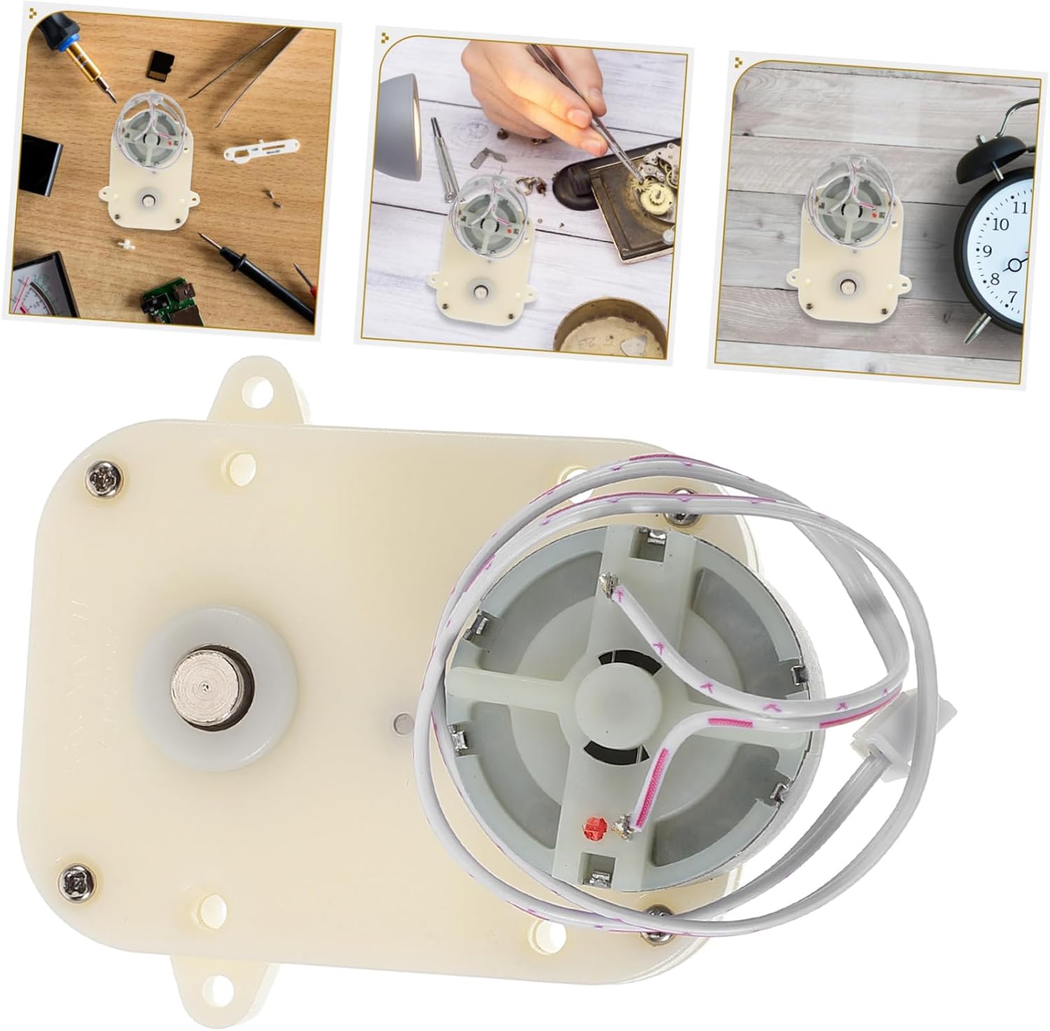 LIFKOME Low Noise Turntable Motor Electric Gear Box for Watch Winder Dc Reduction Motor Slow Rotation