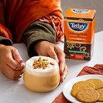 Tetley Indulgence Gingerbread Thé noir - Limité Edition, Thé de mélange de vacances, 20 Sacs à thé, 40 Grams, contient de la caféine