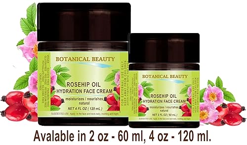 Miniatura 7 de Botanical Brauty - Crema facial hidratante con aceite de rosa para pieles normales, secas y sensibles, hidratada y nutrida, 2 onzas líquidas - 2.0