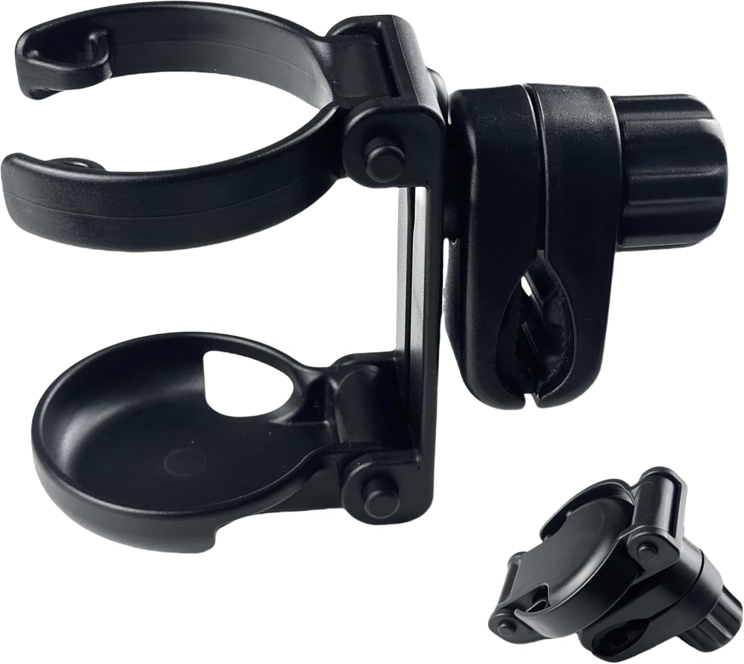 Foldable Baby Stroller Parent Cup Holder, Universal Plastic Drink Holder with Anti – Slip Clamp, Suitable for Bottles, for Strollers, Outdoor Fishing, Picnics, Camping. Foldable Baby Stroller Parent Cup Holder, Universal Plastic Drink Holder with Anti – Slip Clamp, Suitable for Bottles, for Strollers, Outdoor Fishing, Picnics, Camping.