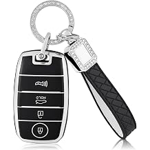 OFFWEGO Key Fob Cover for Kia Sportage Sorento NIRO Forte Rio Soul Optima