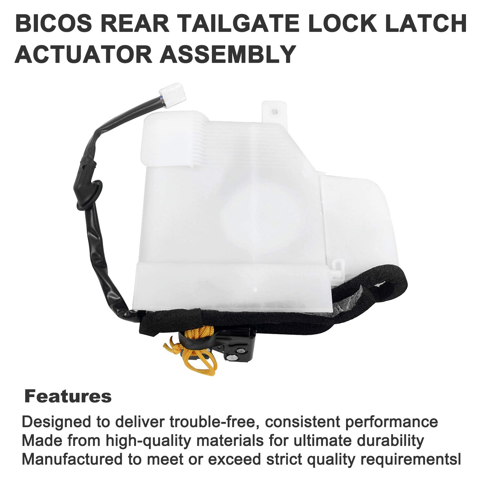 Tailgates & Liftgates For Toyota Pickup Lock Assembly, With Motor