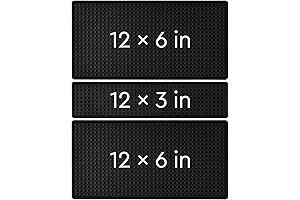 3 Pack Ultimate Small Bar Mat Set - 8mm Thick Anti-Skid Non-Toxic Rubber Bar Mat