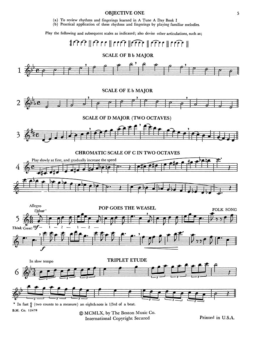 A Tune a Day - Flute Book 2      Sheet music
