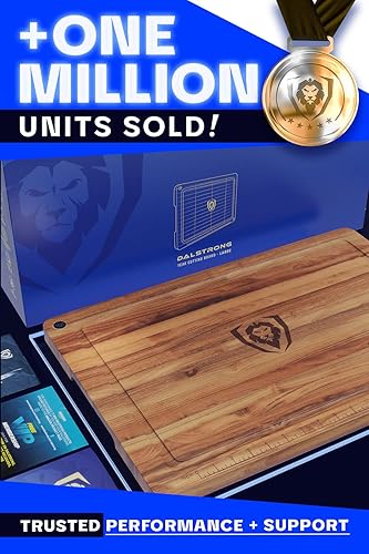 Miniatura 7 de Dalstrong Tabla de cortar de madera de teca, 22 x 15 pulgadas, tamaño grande, medidas grabadas con láser y ranura para jugo, tabla de cortar de