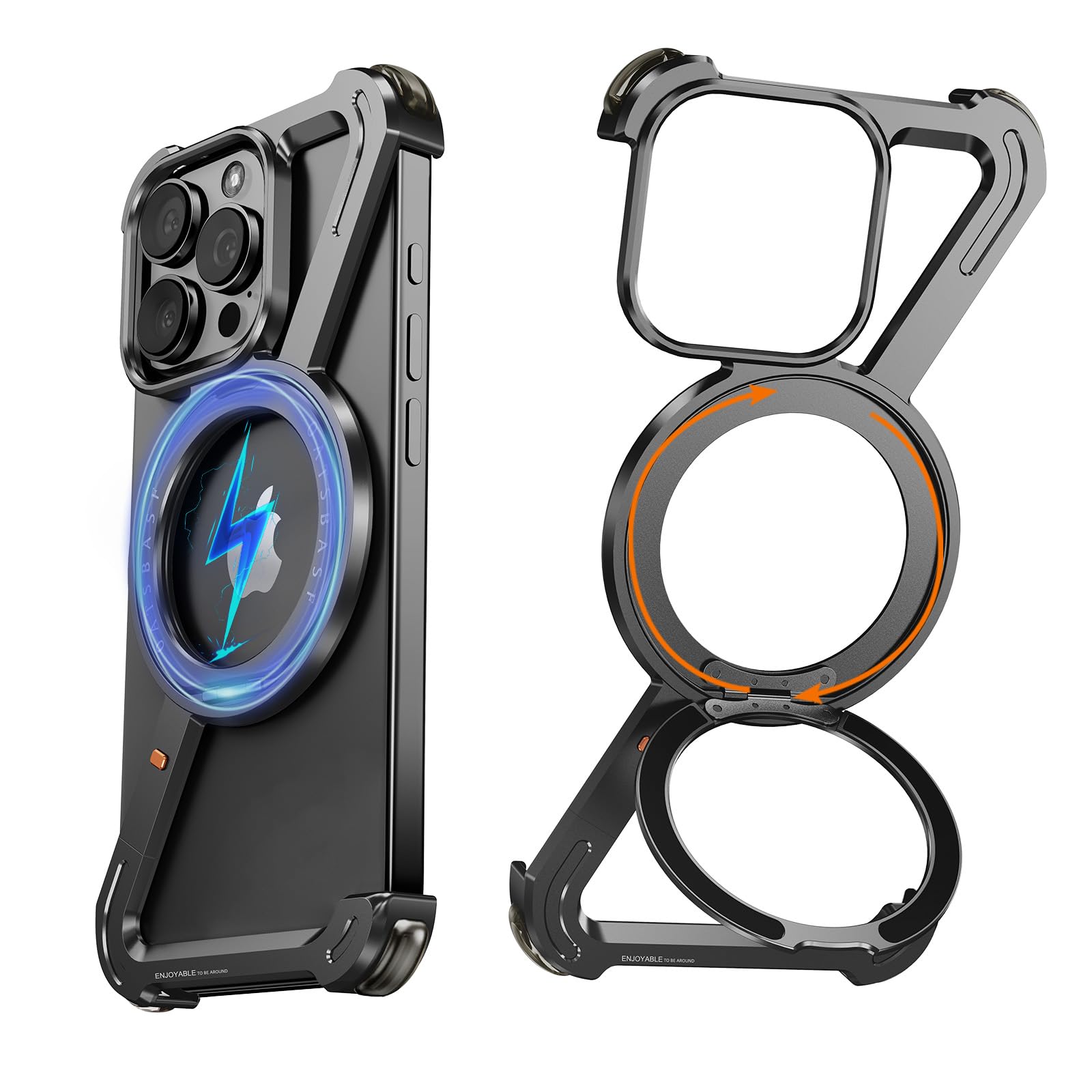 Amazon.co.jp: NIFBANG Z iPhone 16 Pro用ケース、スタンド付き