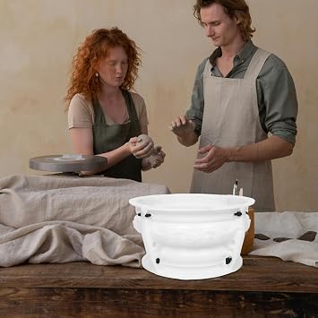Cement Planter Mold for Making Roman Column, Reusable Plastic Mold for Column Cap Casting, Patio Fence Post Topper Pillar Decoration Template