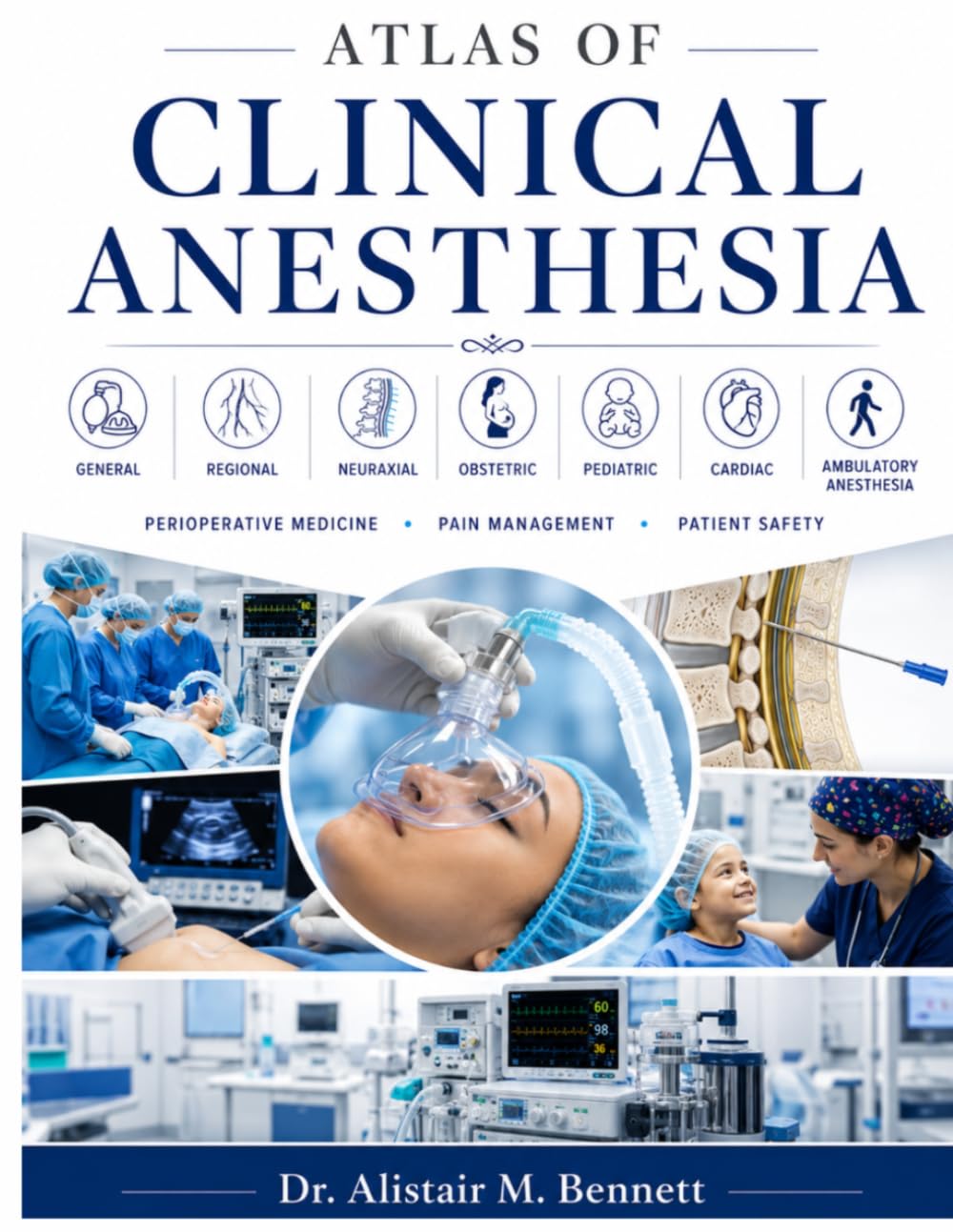 ATLAS OF CLINICAL ANESTHESIA: The Definitive Reference in General, Regional, Neuraxial, Obstetric, Pediatric, Cardiac, and Ambulatory Anesthesia — ... Medicine, Pain Management, and Patient Safety