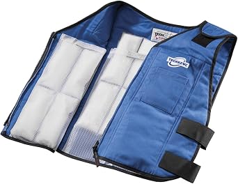 TechKewl Phase Change Cooling Vest - Black