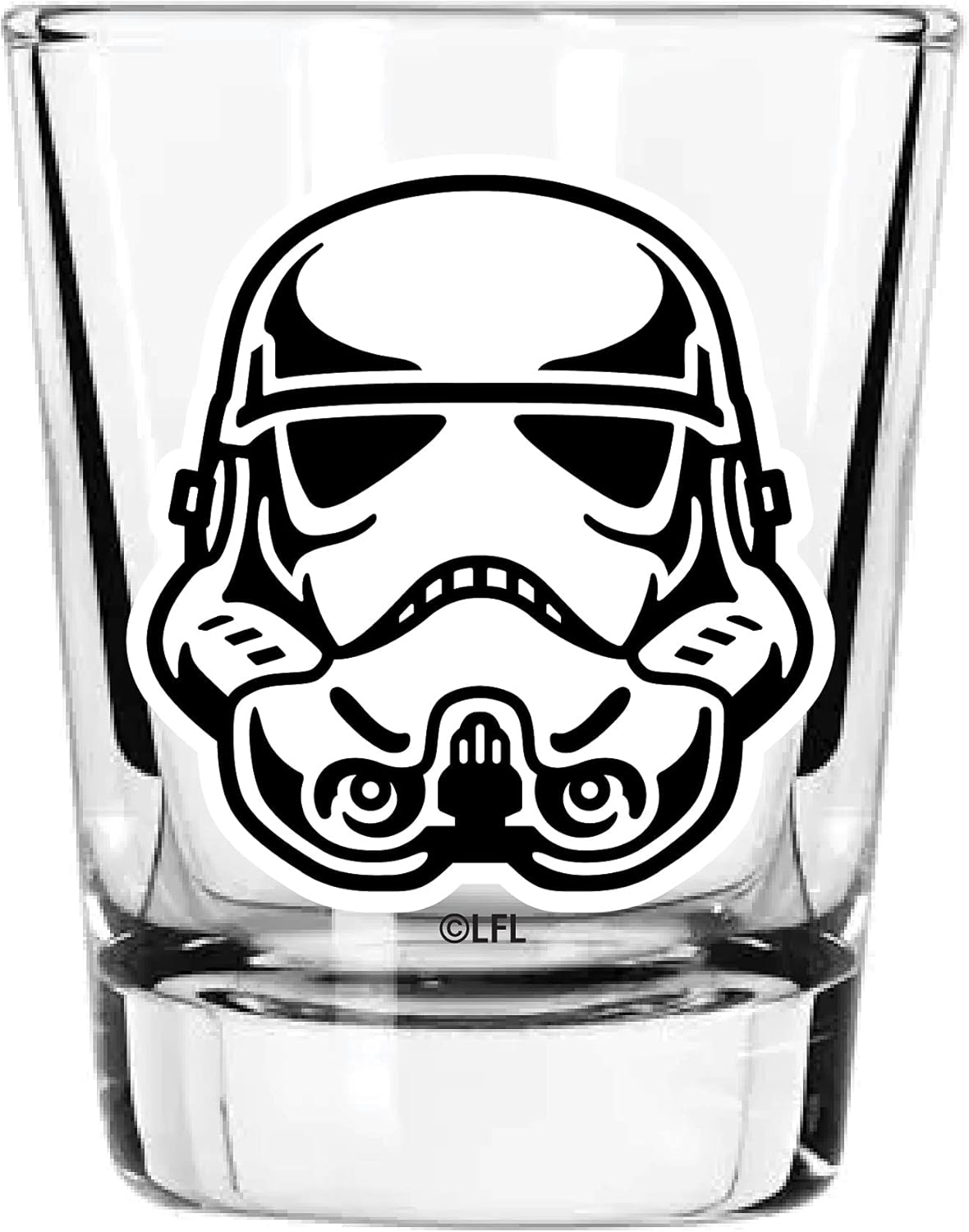 Star Wars Glass Set - 2 oz. Capacity - Set of 4 Glasses - Darth Vader, Yoda, Boba Fett, Stormtrooper - Image 7