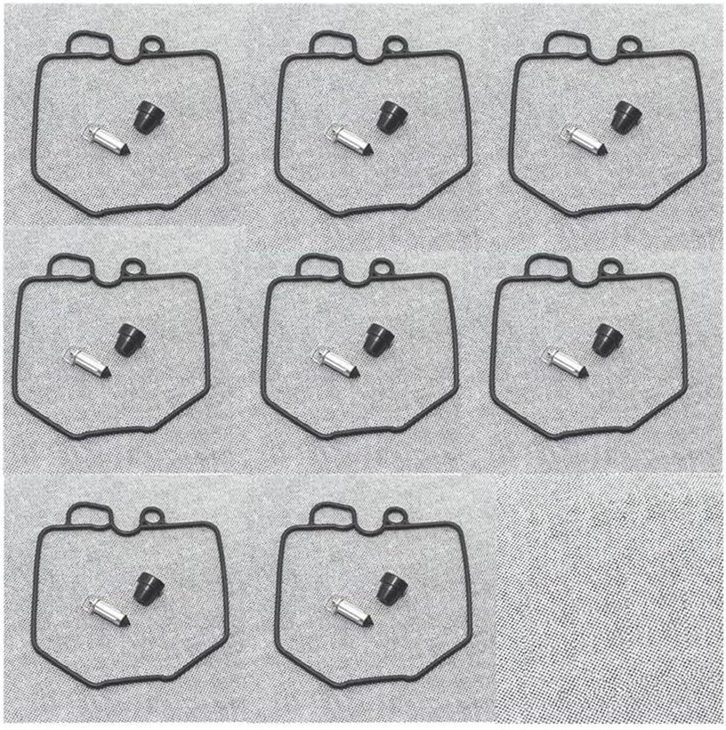 Fit For Honda CBX CM400 CM450 CX500 CB1000 CB1100 CB750 CB900 Carburetor Repair Rubber Slow Jet Passage Plugs Float Bowl Gasket(4 sets)