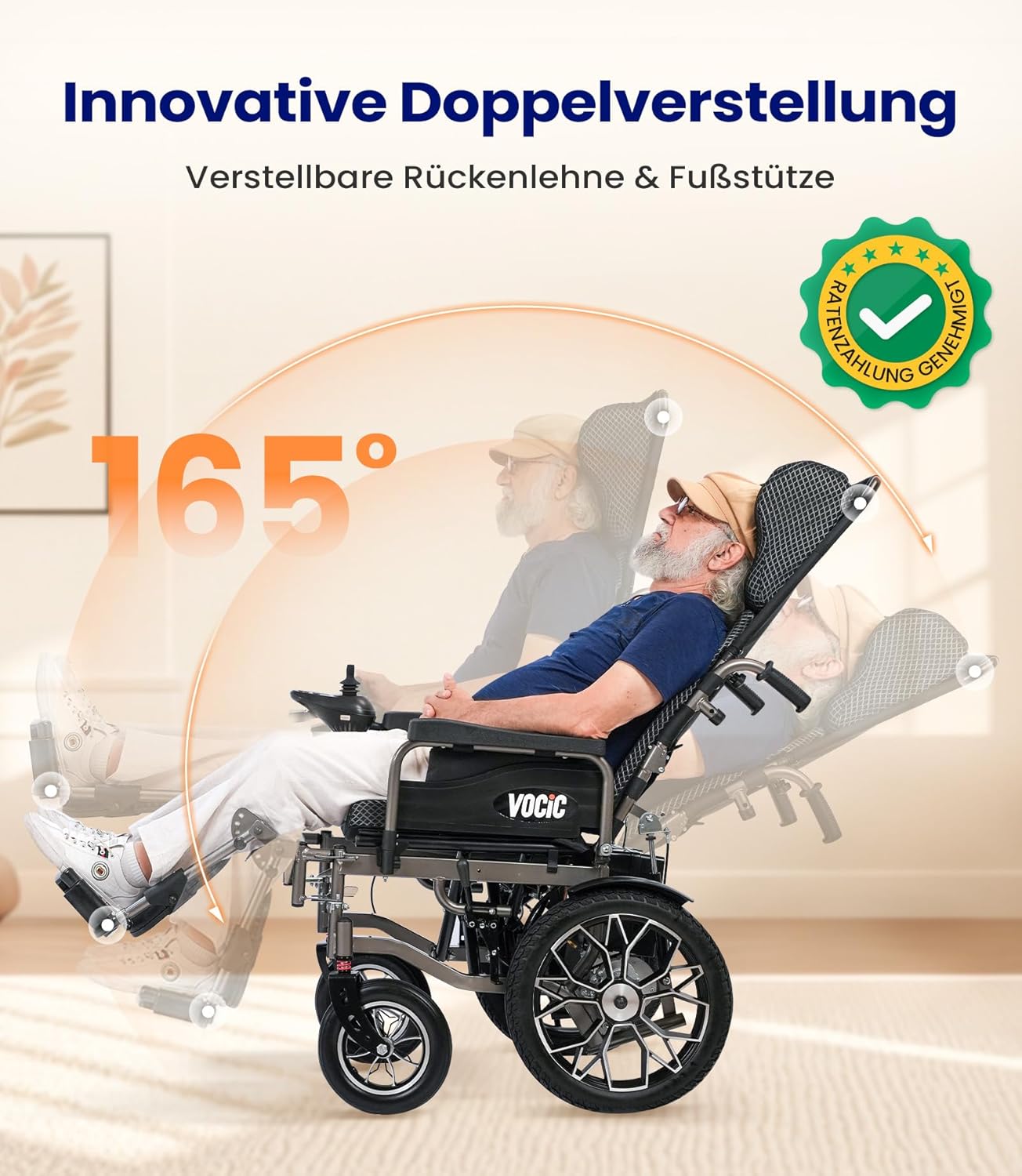 Adjustable Backrest and Footrest